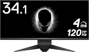 Amazon.co.jp: ALIENWARE ゲーミングモニター 34.1インチ AW3418DW(3