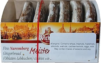 Amazon.com: Wicklein Fine Nuremberg Gingerbread (Oblaten-Lebkuchen