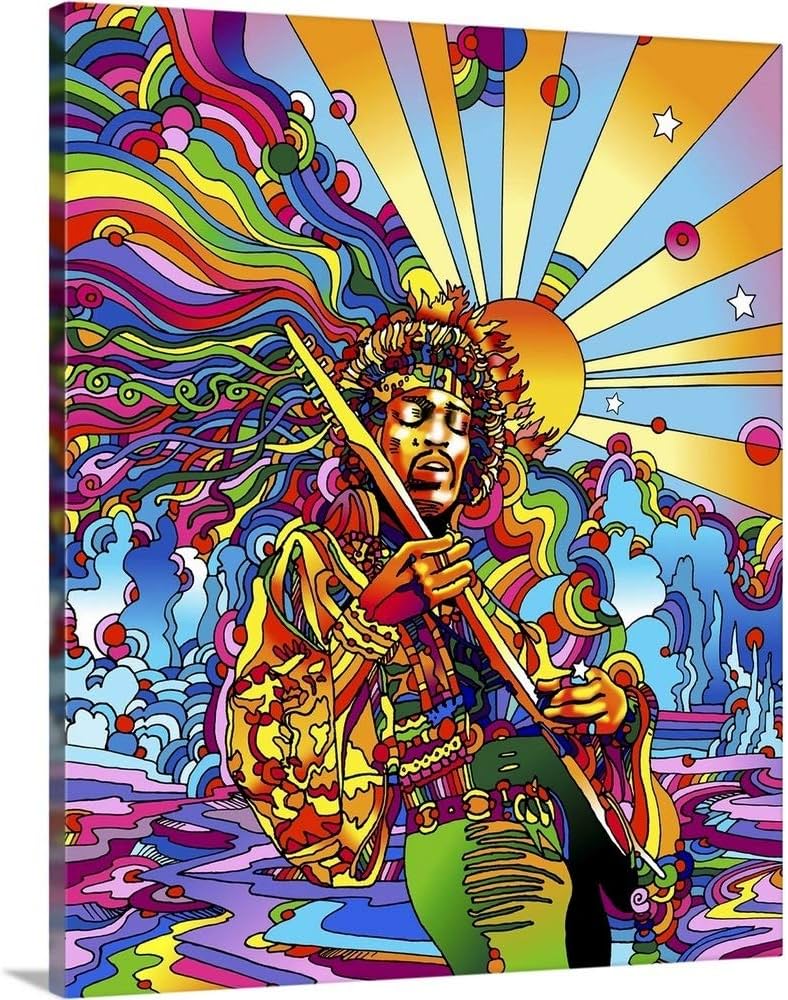Amazon.com: CANVAS ON DEMAND Jimi Colo Canvas Wall Art Print by