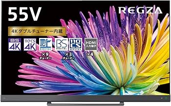 東芝 レグザ 55V型 4K テレビ 55Z740XS 21年製 動画アプリ Z740XS 商品