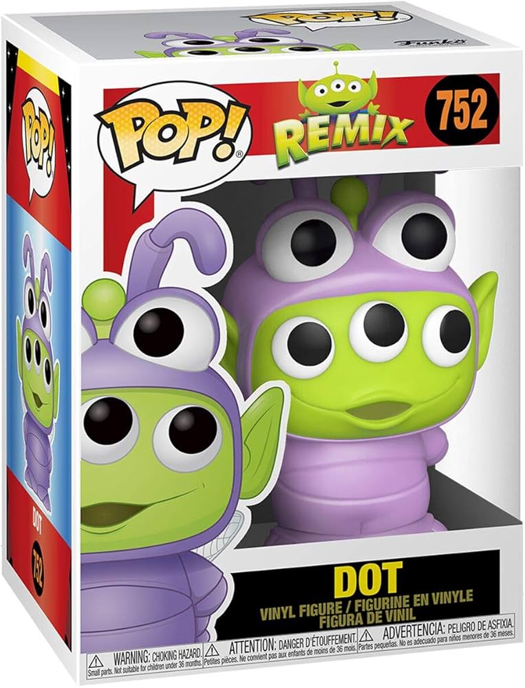 Amazon.com: Funko Pop! Disney: Pixar Alien Remix - Dot : Toys & Games