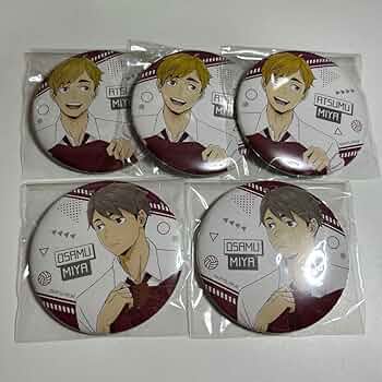 ハイキュー‼︎ 宮治 まとめ売り アクリルスタンド 缶バッジ mega