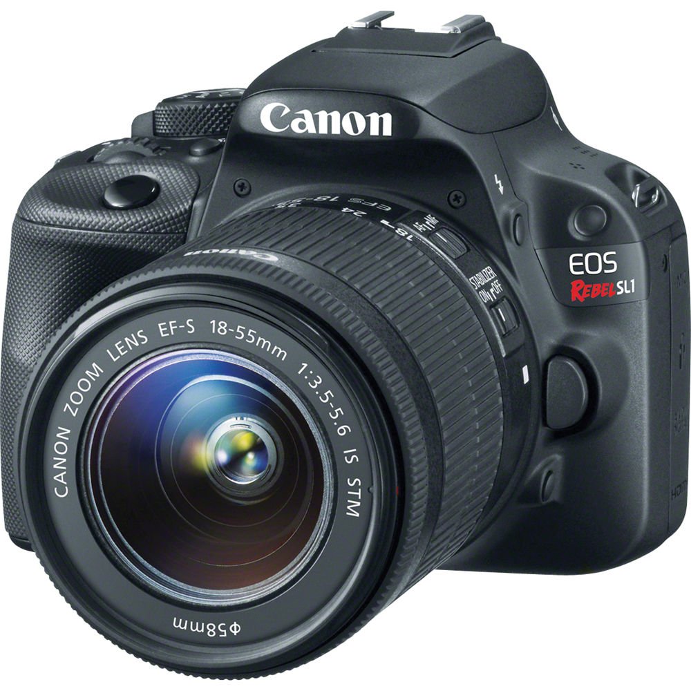 Amazon.com : Canon EOS Rebel SL1 Digital SLR with 18-55mm STM + 75