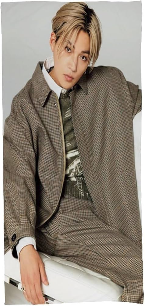 Amazon｜八木勇征 FANTASTICS from EXILE TRIBEバスタオル タオル 大判