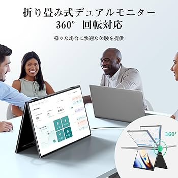 Amazon.co.jp: KEEPTIME デュアル モバイルモニター 15.6インチ