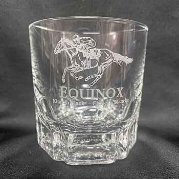 Amazon.co.jp: ［競馬］イクイノックスウイスキーグラス／ロックグラス