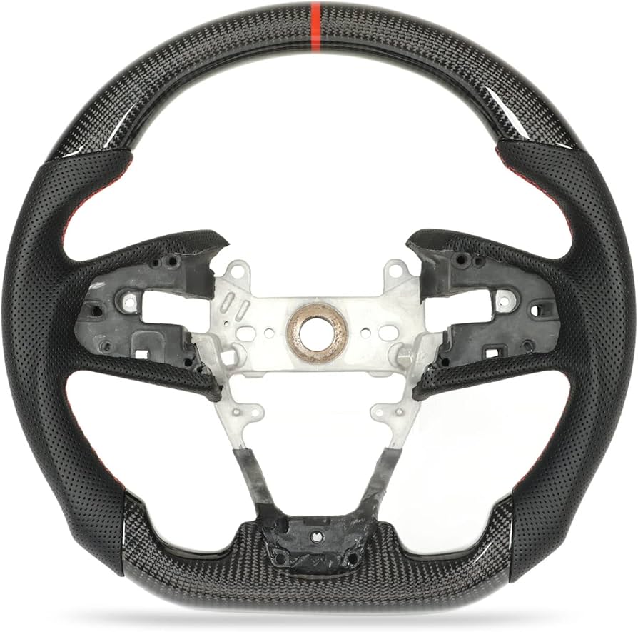 Amazon | EBTOOLS カーボンファイバーステアリングホイール シビック