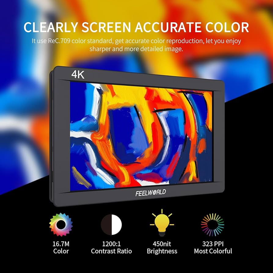 Amazon.com : FEELWORLD FW703 7 Inch IPS 3G SDI 4K HDMI DSLR