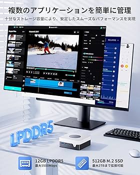 Amazon.co.jp: 2025 CHUWI LarkBox XミニPC第12世代インテルN100