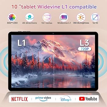 Amazon.com : Alphawolf Lpad2S Android 15 Tablet 10 inch,20GB (8+