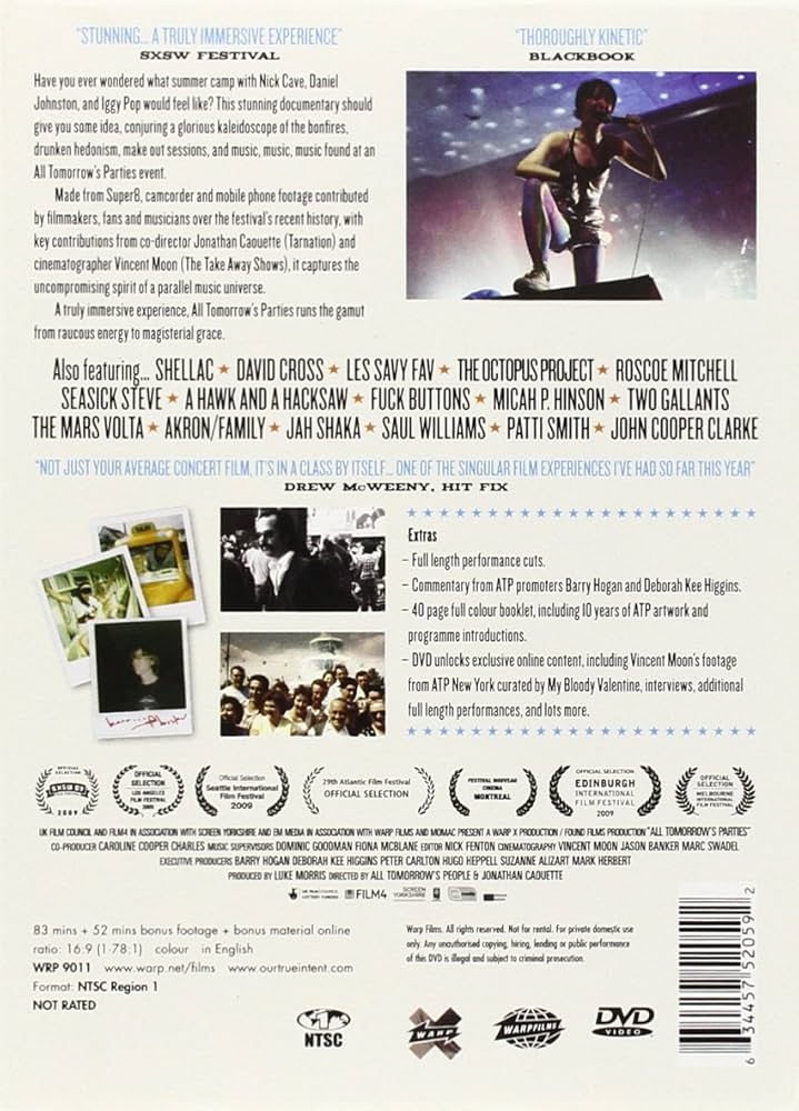 Various Artists - All Tomorrow's Parties DVD - Amazon.com Music