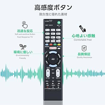 Amazon | テレビリモコン RMT-TX102J for ソニー互換リモコン ブラビア