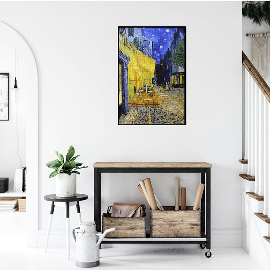 Amazon | ゴッホ 夜のカフェテラス パズル 1000ピース ジグソーパズル