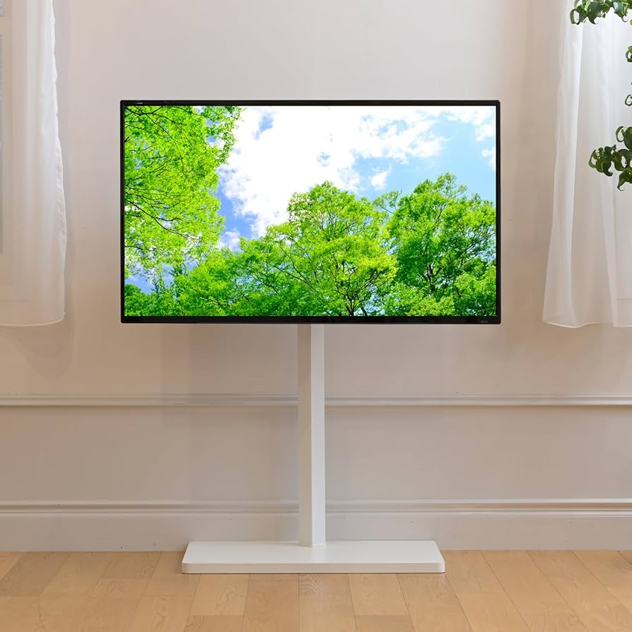 Amazon｜山善(YAMAZEN) テレビスタンド 壁寄せテレビスタンド 32~55型