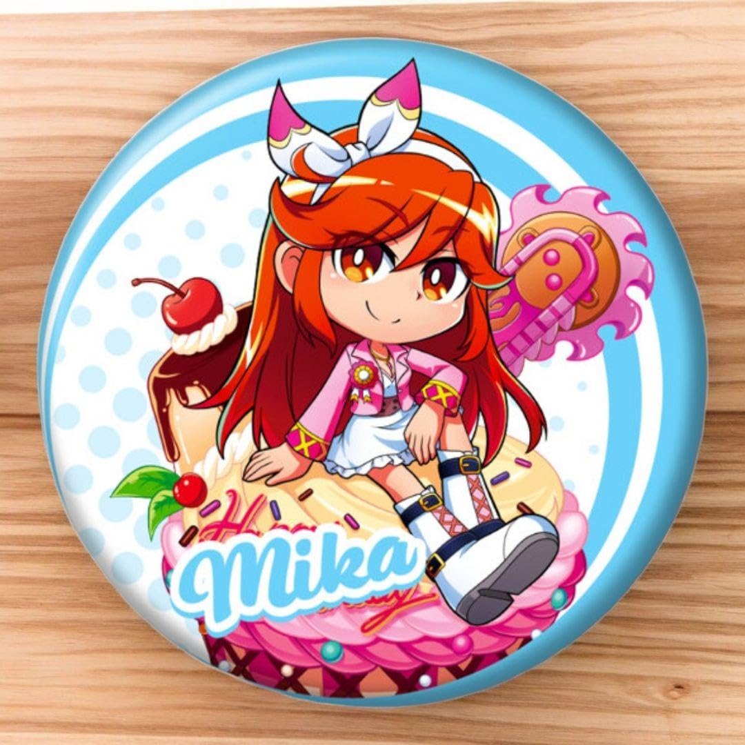 Amazon.co.jp: スタンド付き缶バッジ 大工の源さん 超韋駄天2 パチンコ