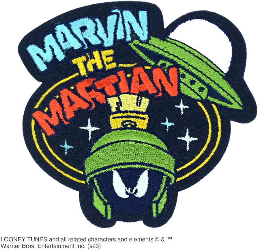 Amazon.co.jp: ルーニー・テューンズ シールワッペン マービンザ
