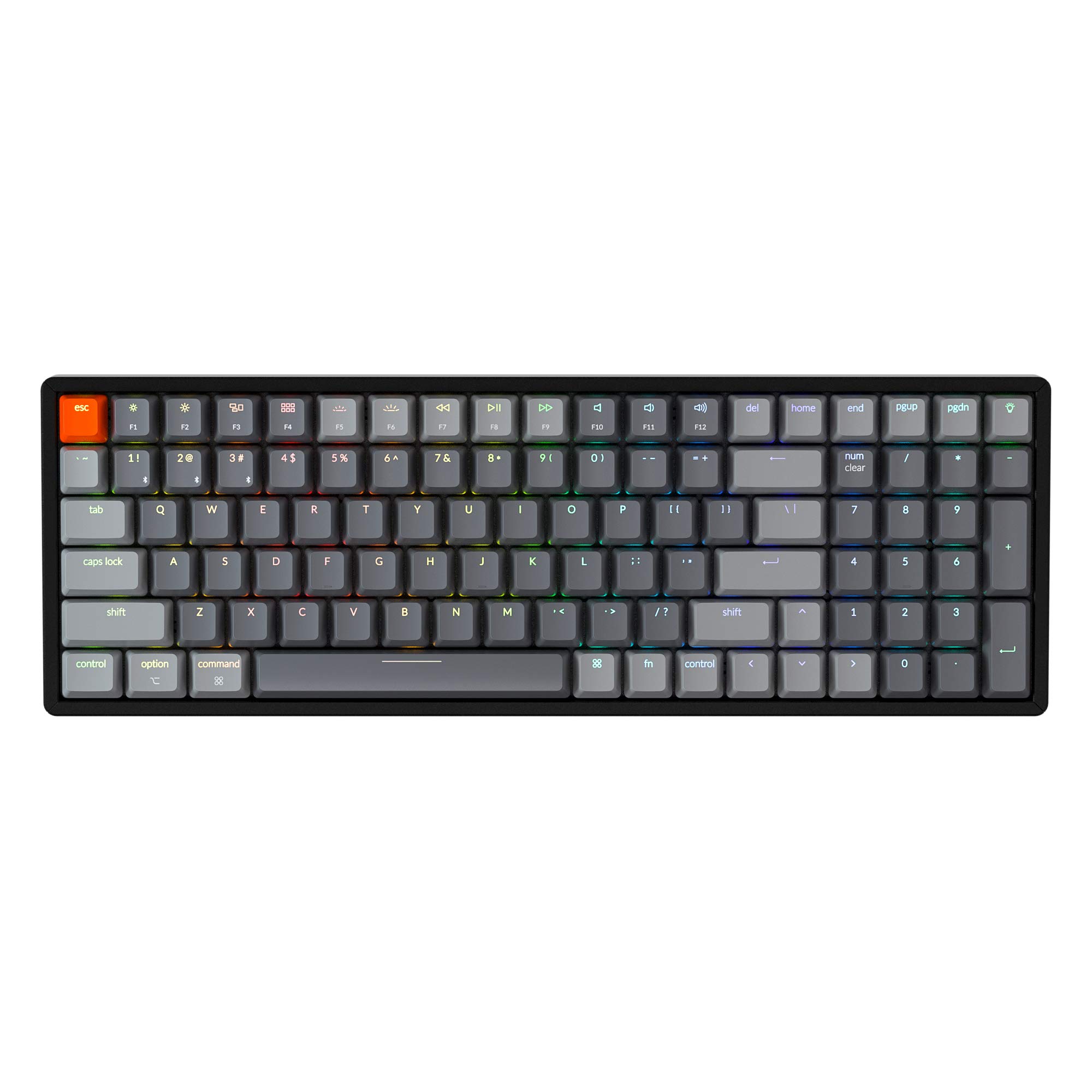 Amazon.com: Keychron K4 RGB Hot Swappable Mechanical Keyboard, 96