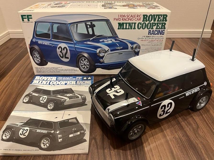 1/10 タミヤ MO3 ミニクーパー タミヤから「ミニクーパーレーシング