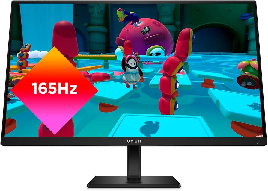 HP OMEN 27q QHD 165Hz Gaming Monitor, QHD Display (2560 x 1440