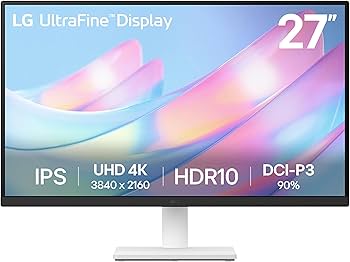 Amazon.com: LG 27US500-W Ultrafine Monitor 27-Inch 4K UHD