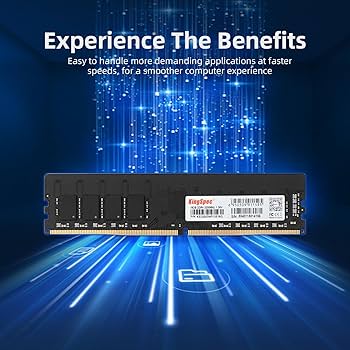 Amazon.com: KingSpec 32GB (2x16GB) DDR4 RAM 3200MHz לשולחן העבודה