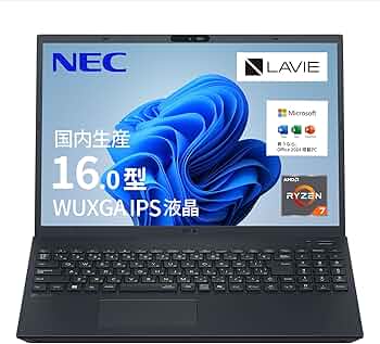 Amazon.co.jp: NEC LAVIE 国内生産 ノートパソコン 25夏 N16 16.0 型