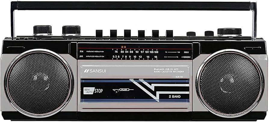 Amazon.co.jp: SANSUI Bluetooth 搭載 ラジカセ USB SDカード MP3 再生