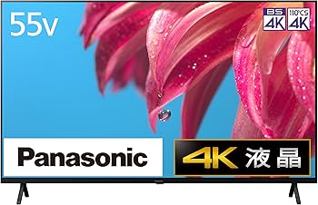 Amazon | パナソニック 55V型 4Kダブルチューナー内蔵 液晶テレビ TH