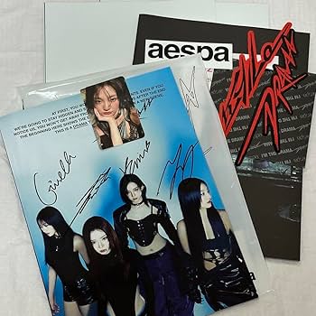 Amazon.co.jp: aespa エスパ 直筆サイン入り アルバム drama : おもちゃ