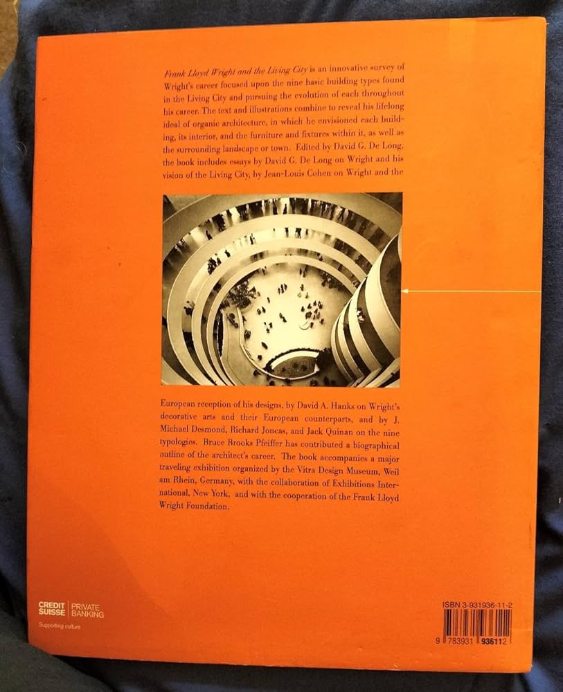 Amazon.co.jp: Frank Lloyd Wright and the Living City : 本