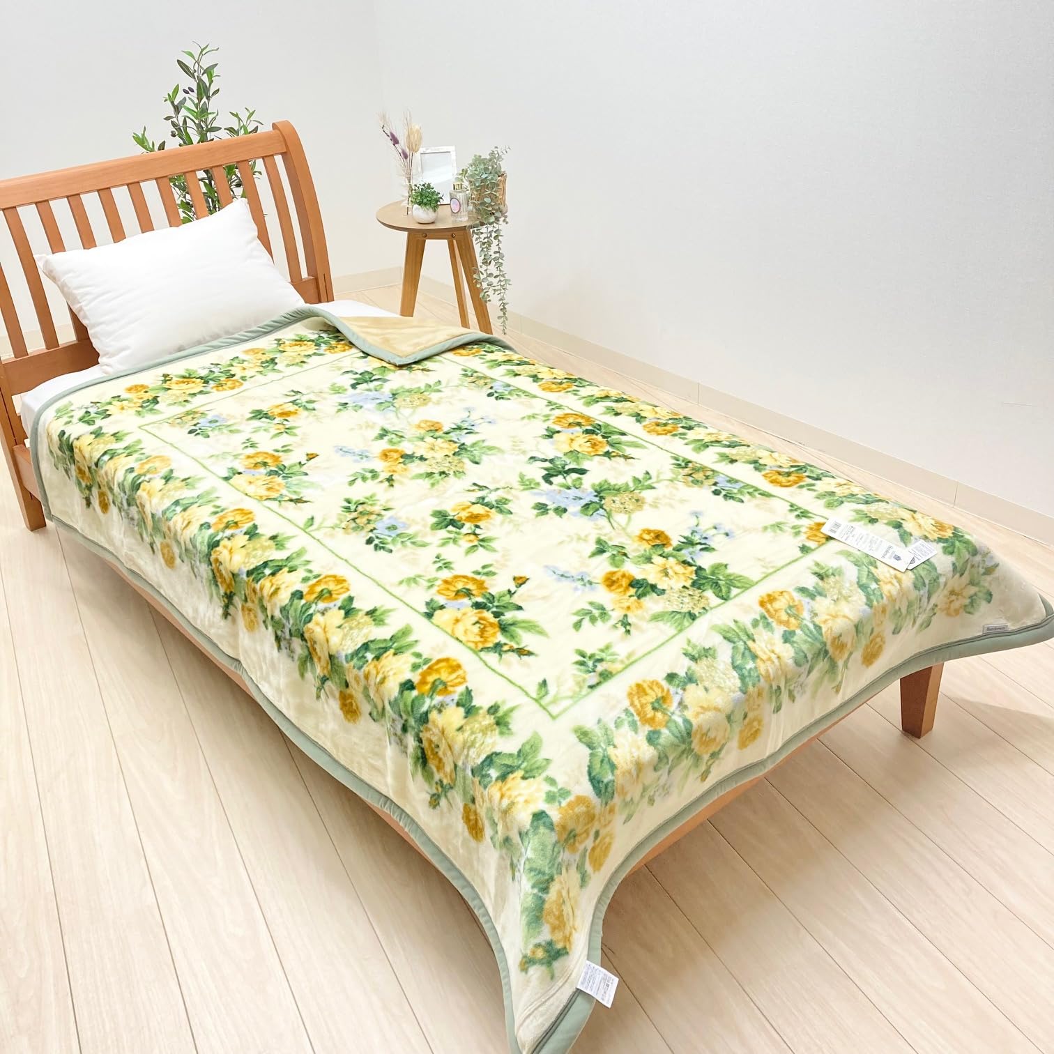 Amazon｜サンダーソン 西川 日本製 シングル アクリル2枚合わせ毛布