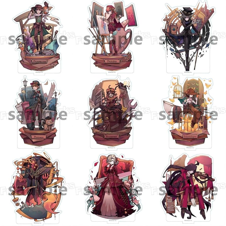 Amazon.co.jp: IdentityⅤ第五人格 占い師 探鉱者 囚人 画家 昆虫学者