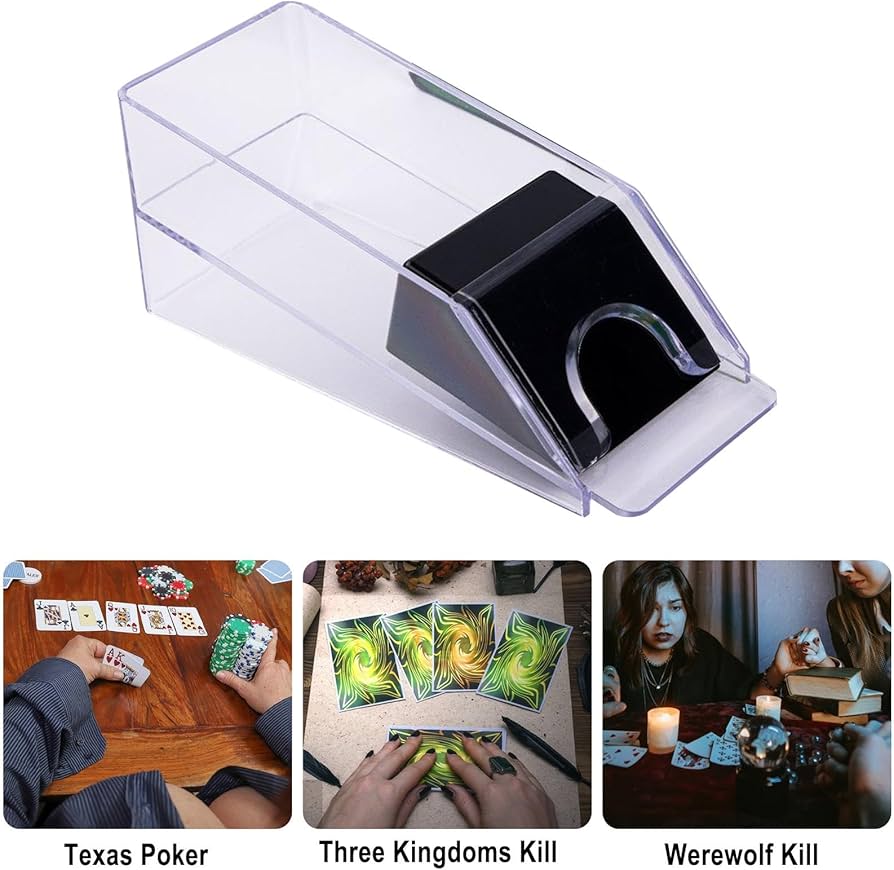 Amazon.co.jp: カードディスペンサー、トランプシューデッキ、4/6