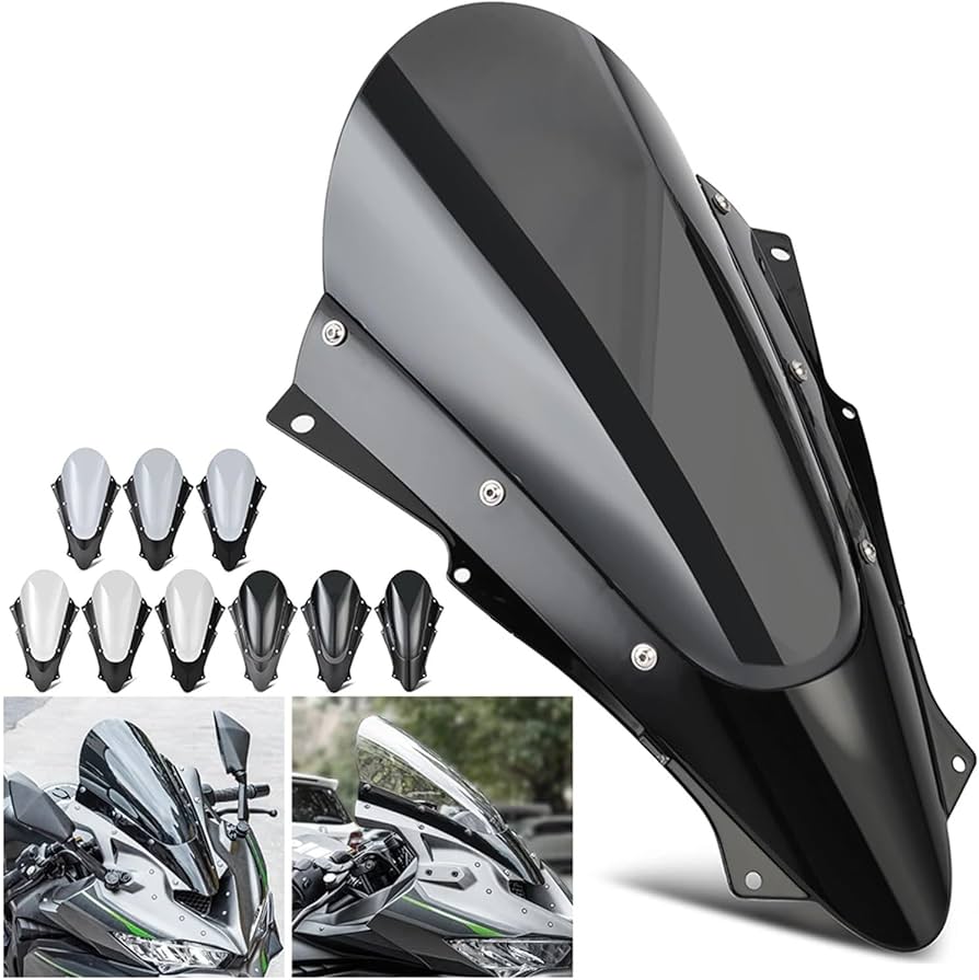 Amazon.co.jp: バイク スクリーン 風防 用に適合する忍者 に適合するZX