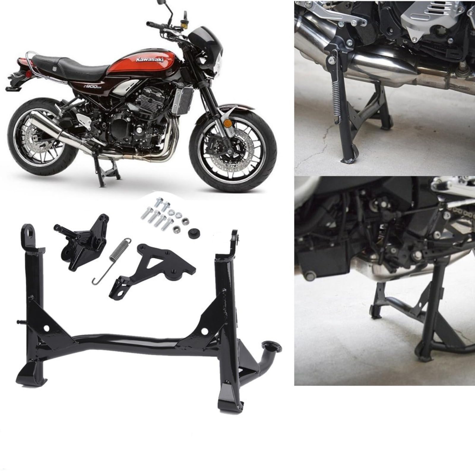Amazon | Konforhom 適合 カワサキ Z900RS 2018-2023 キックスタンド