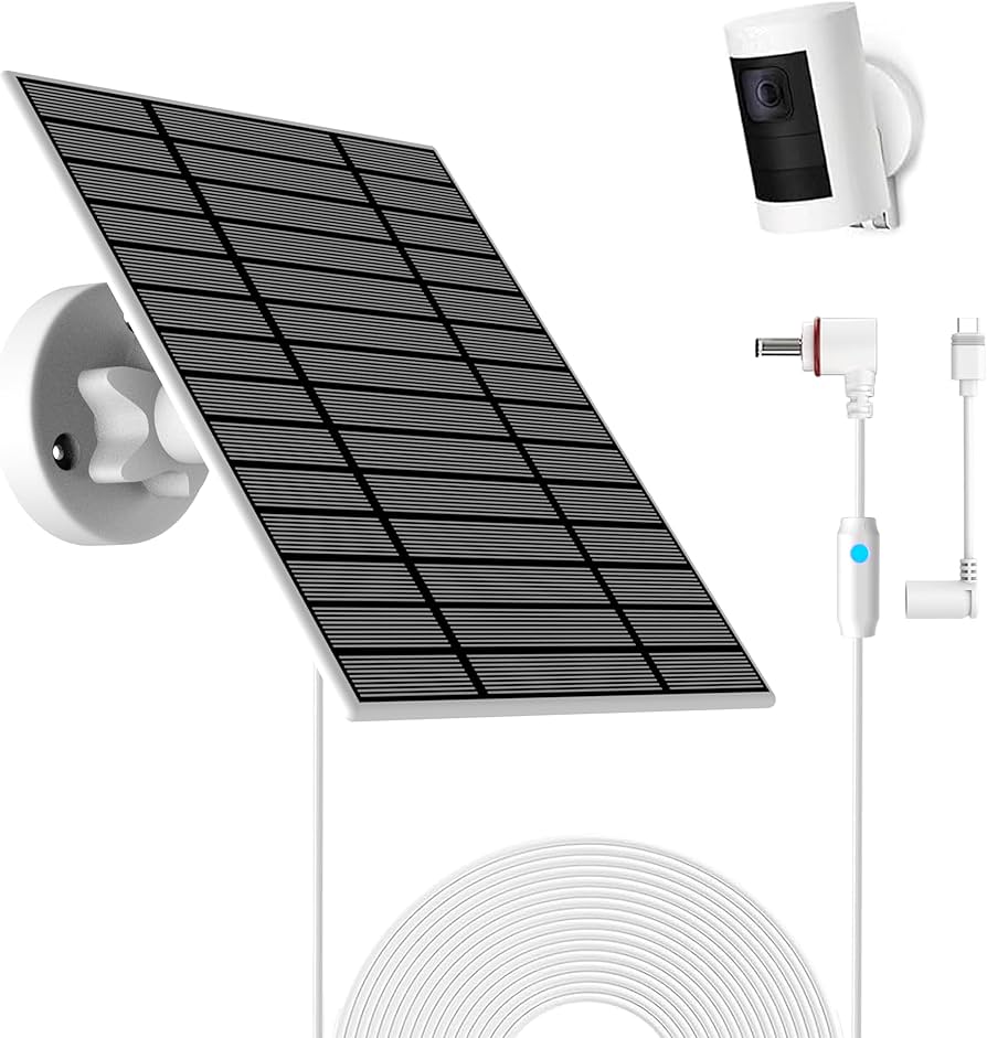 Amazon.com : 6W Solar Panel Compatible with Ring Spotlight Cam