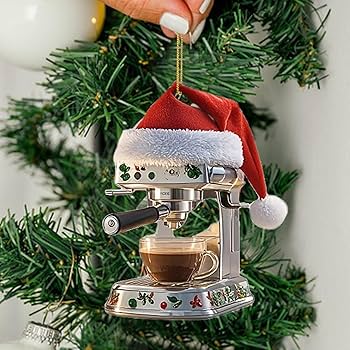 Amazon.co.jp: コーヒーマシンオーナメント | ツリー用アクリル