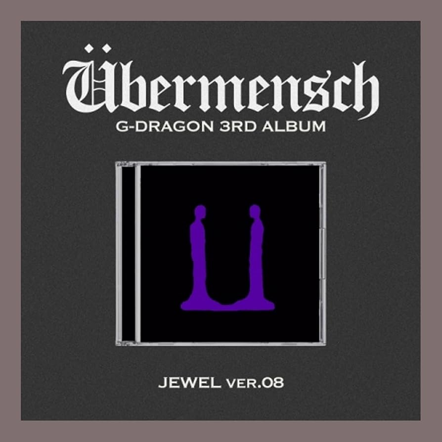 Amazon.com: G-DRAGON ÜBERMENSCH 3rd Album UBERMENSCH (JEWEL Ver. 8