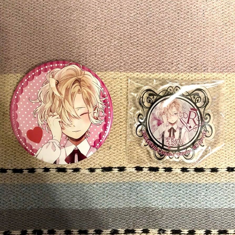 Amazon.co.jp: DIABOLIK LOVERS〜無神コウ/幼少期〜アクリルバッジ＆缶