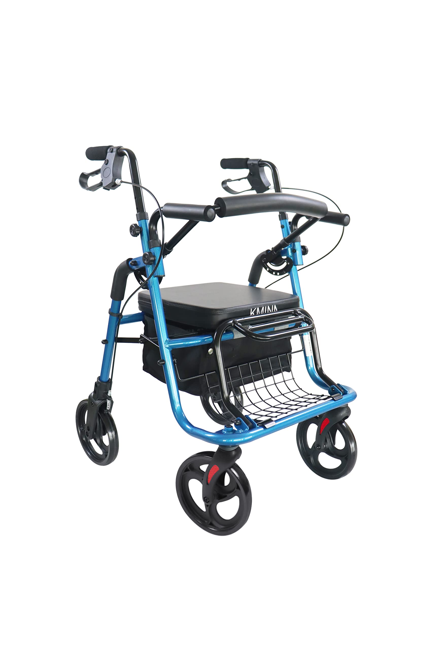 Amazon | KMINA 歩行器 高齢者用 室内・室外兼用 介護用 多機能椅子 四