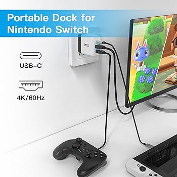 Amazon.com: Switch Dock Charger for Nintendo Switch, Mirabox 36W