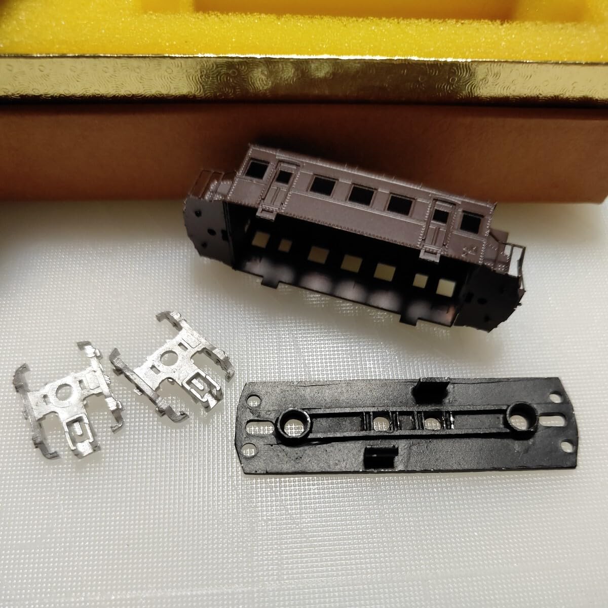 Amazon | ワールド工芸 国鉄 EF55 ナヌ32完成品セット（訳あり