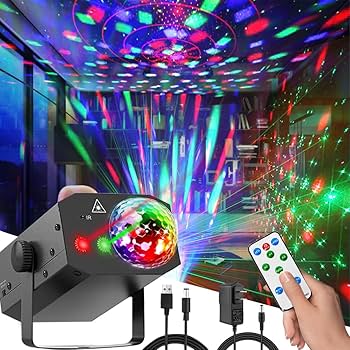 Amazon.co.jp: パーティライトディスコボールライト、djディスコライト