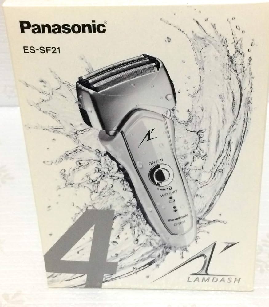 Amazon | パナソニック ラムダッシュ メンズシェーバー 4枚刃 白 ES