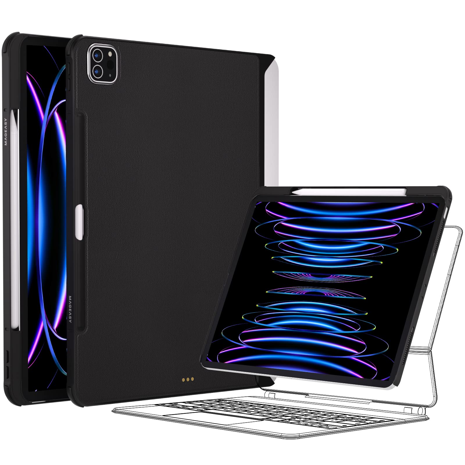 Amazon.com: MAGEASY CitiCover for 2024 M2 iPad Air 11