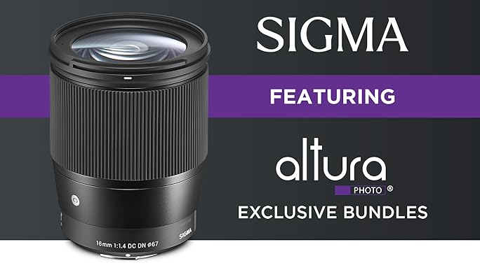 Amazon.com : Sigma 16mm F1.4 DC DN Contemporary Lens for Sony E