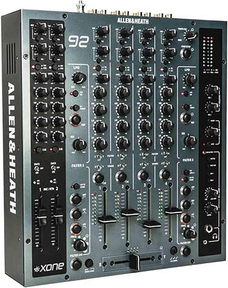 Amazon.com: Allen & Heath Xone:92 Mk2 Analog 4-channel DJ Mixer
