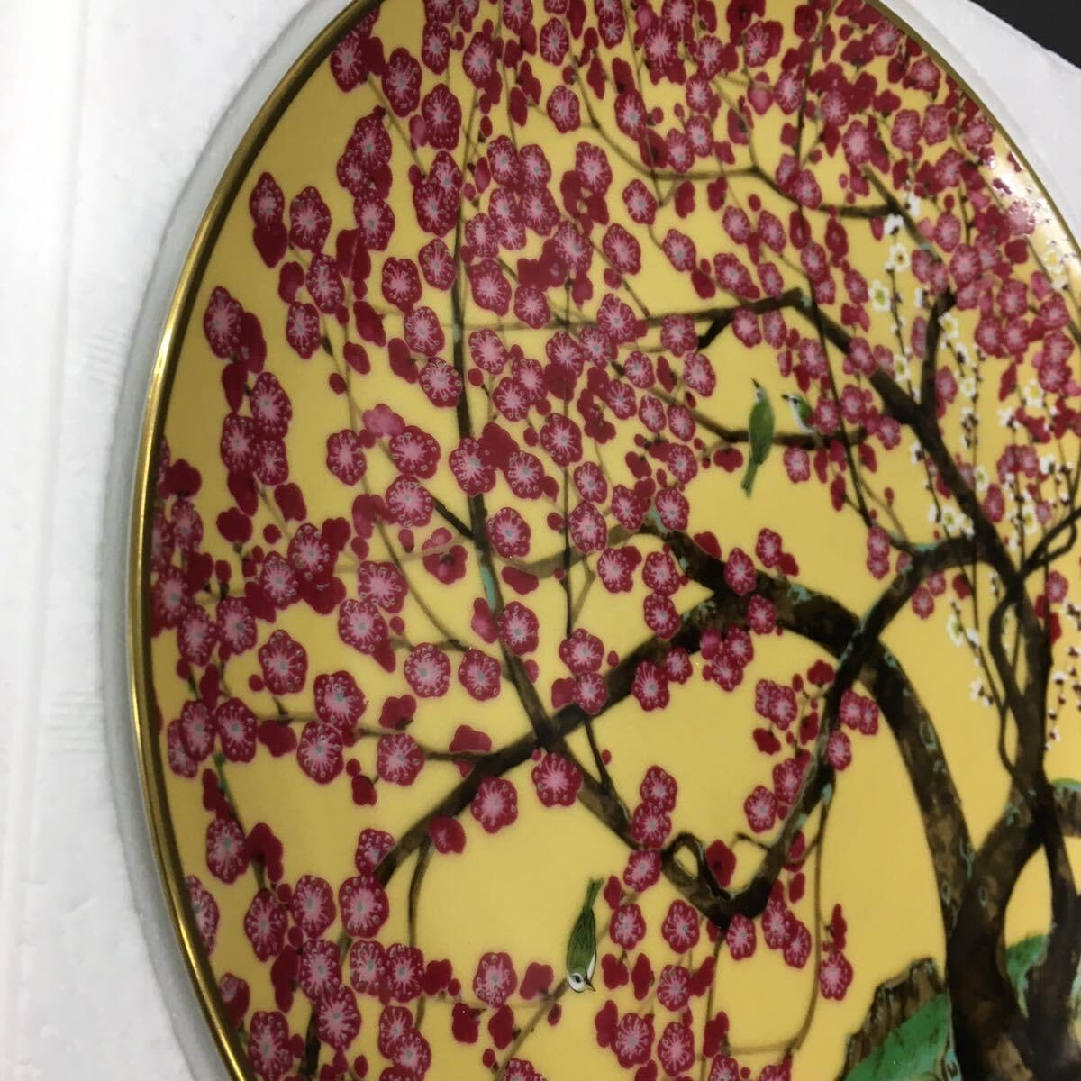 Amazon.co.jp: 限定版 高級磁器 フランクリン ポーセリン 花鳥 十二