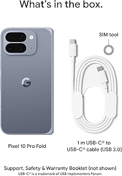 Amazon.com: Google Pixel 10 Pro Fold - Unlocked Android Smartphone