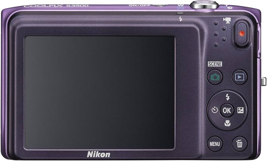 Amazon.com : Nikon COOLPIX S3500 20.1 MP Digital Camera with 7x